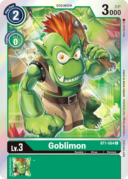 Goblimon [BT1-064] (Paquete de eventos) [Promociones especiales de lanzamiento Ver.1.0] 