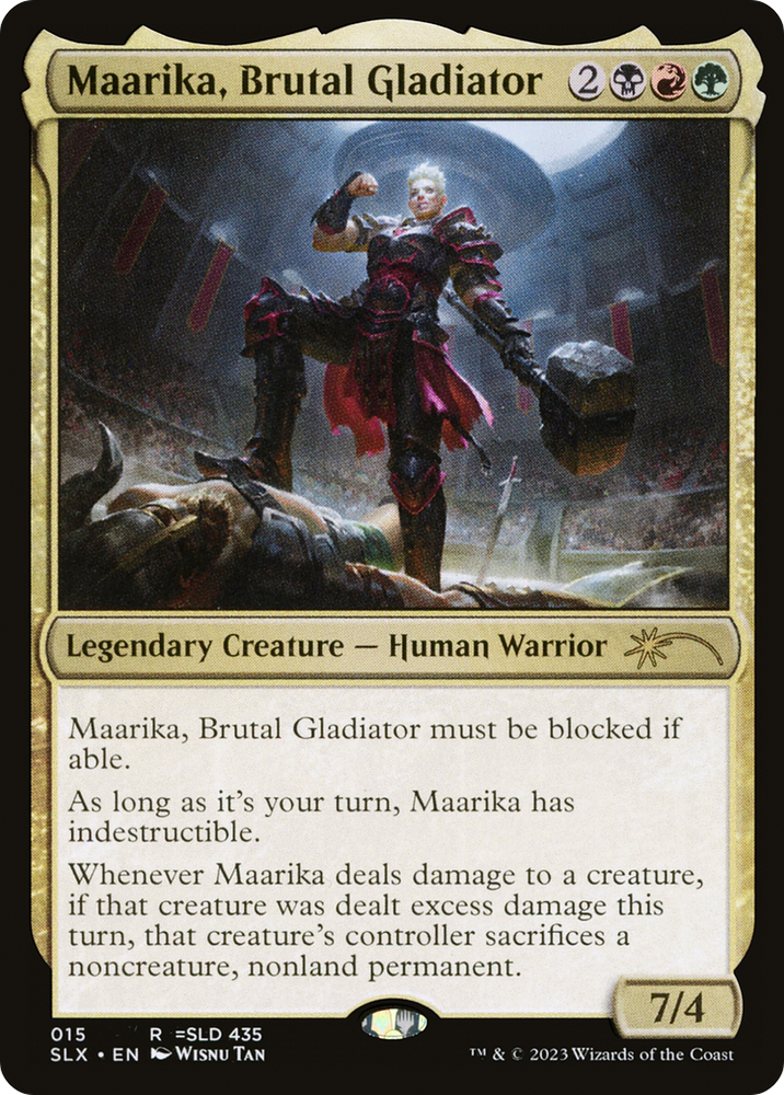 Maarika, Gladiador brutal [Guarida secreta: universos internos] 