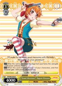 "Grand Adventure!" Hagumi Kitazawa (BD/W63-E019 C) [BanG Dream! Girls Band Party! Vol.2] - Blue Jay's Cauldron