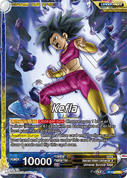 Kefla // Kefla, Oleada de Ferocidad (Estampado de Oro) (P-184) [Potenciador Mítico] 