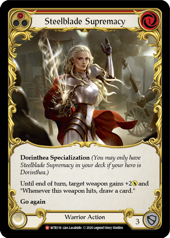Steelblade Supremacy [U-WTR119] (Bienvenido a Rathe Unlimited) Ilimitado Normal 