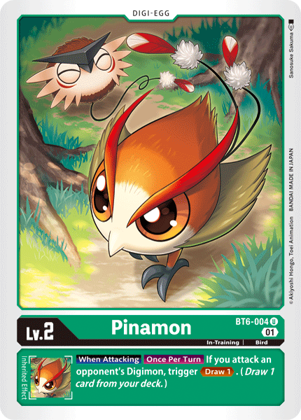 Pinamon [BT6-004] [Doble Diamante] 