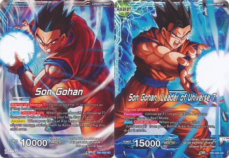 Son Gohan // Son Gohan, Líder del Universo 7 (TB1-025) [El Torneo del Poder] 
