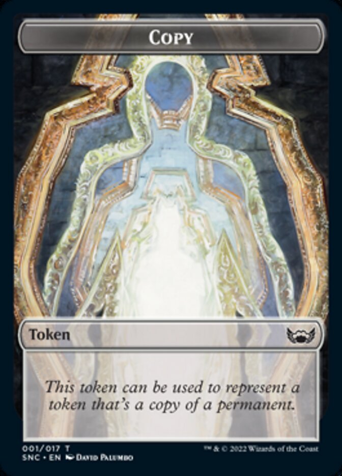 Diablo // Copiar token de doble cara [Calles de nuevos tokens Capenna] 