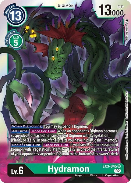 Hydramon [EX3-045] [Tarjetas del paquete de revisión] 