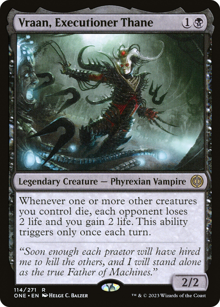 Vraan, Thane verdugo [Pyrexia: Todos serán uno] 