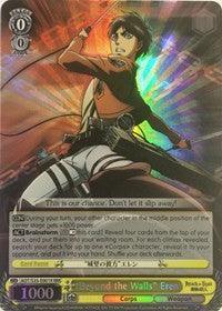 "Beyond the Walls" Eren (AOT/S35-E001R RRR) [Attack on Titan] - Blue Jay's Cauldron