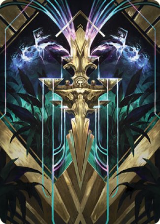 Tarjeta de arte de fuente de Halo [Streets of New Capenna Art Series] 