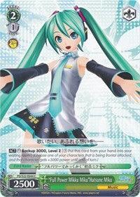 "Full Power Mikku Miku"Hatsune Miku (PD/S22-E044 C) [Hatsune Miku -Project DIVA- f] - Blue Jay's Cauldron