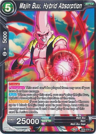 Majin Buu, Absorción híbrida (BT9-079) [Universal Onslaught] 