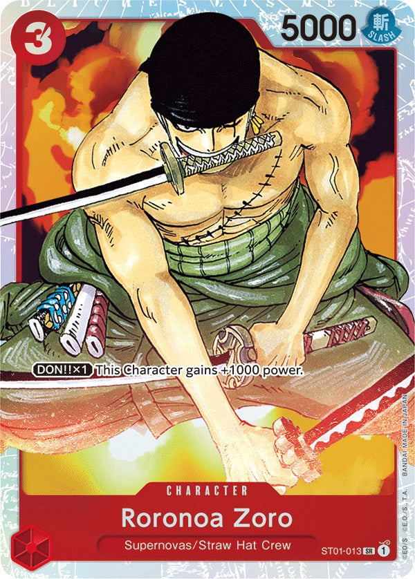 Roronoa Zoro [Cubierta inicial: Equipo de Sombrero de Paja] 