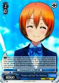 "Forever and Ever" Rin Hoshizora (LL/W34-E072S SR) [Love Live! Vol. 2] - Blue Jay's Cauldron