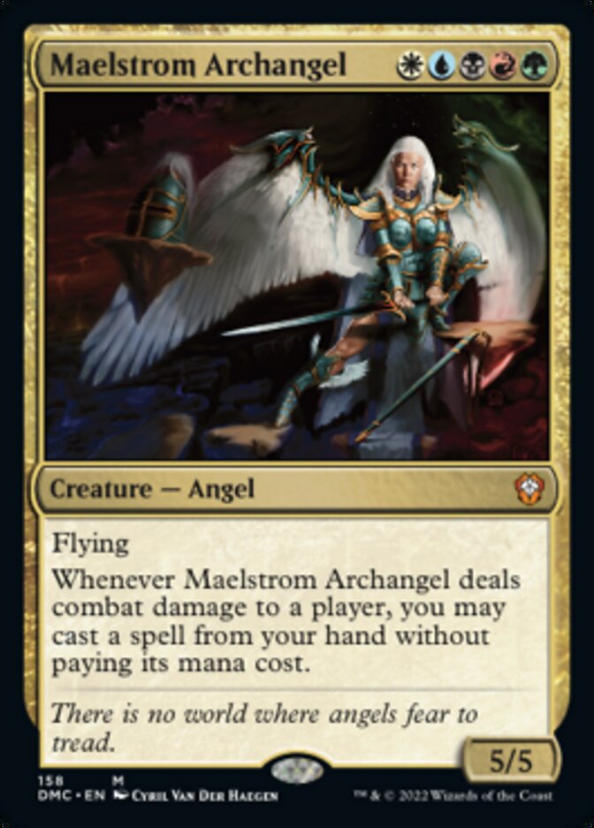 Maelstrom Arcángel [Comandante Unido de Dominaria] 