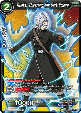 Trunks, frustrando el Imperio Oscuro (poco común) (BT13-131) [Rivalidad suprema] 