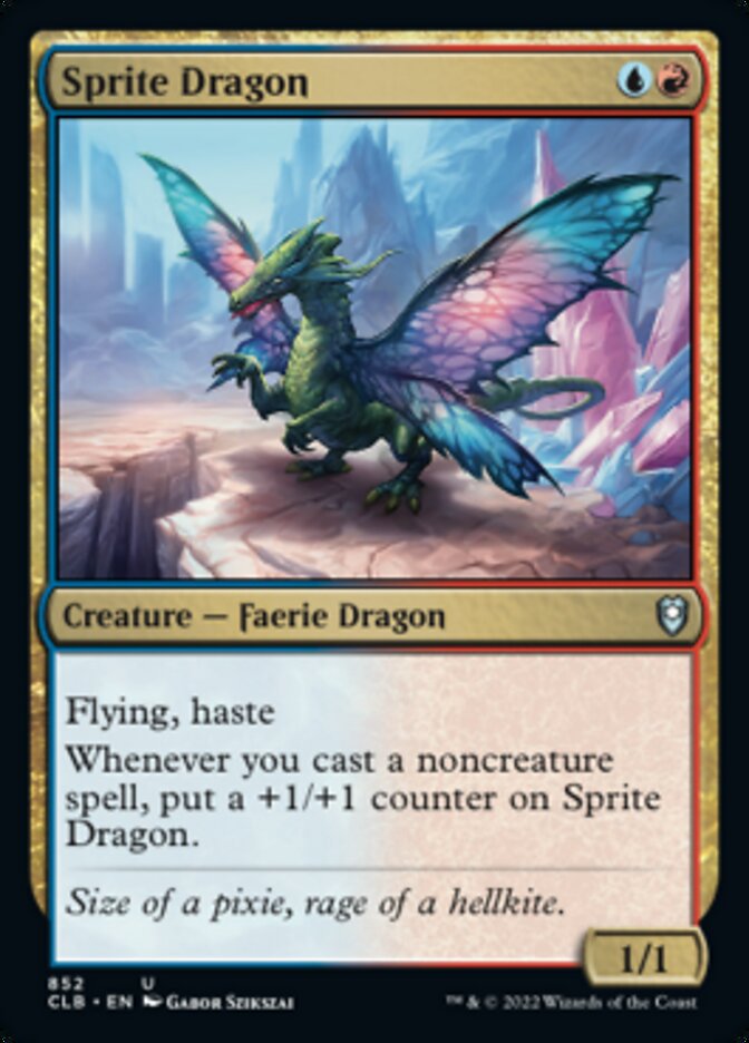 Dragón Sprite [Commander Legends: Batalla por Baldur's Gate] 