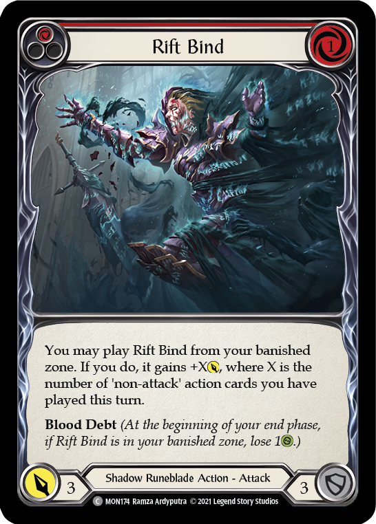 Rift Bind (Rojo) [MON174] (Monarch) 1.ª edición Normal 