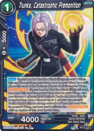 Trunks, Premonición catastrófica (BT12-135) [Rejuvenecimiento vicioso] 
