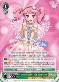 "Full Support" Aya Maruyama (BD/EN-W03-034S SR) [BanG Dream! Girls Band Party! MULTI LIVE] - Blue Jay's Cauldron