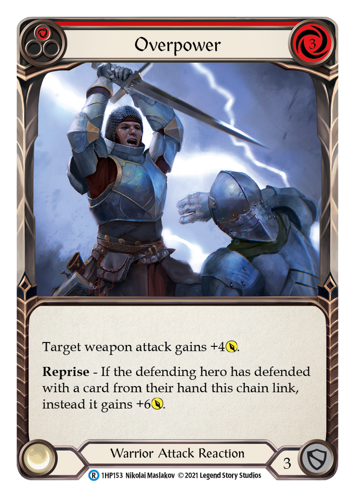 Overpower (Rojo) [1HP153] (Paquete de historia 1) 