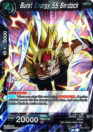 Burst Energy SS Bardock (BT4-100) [Guerra colosal] 
