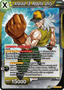 Android 13, Unidad Robótica (Poco común) (BT13-094) [Rivalidad Suprema] 