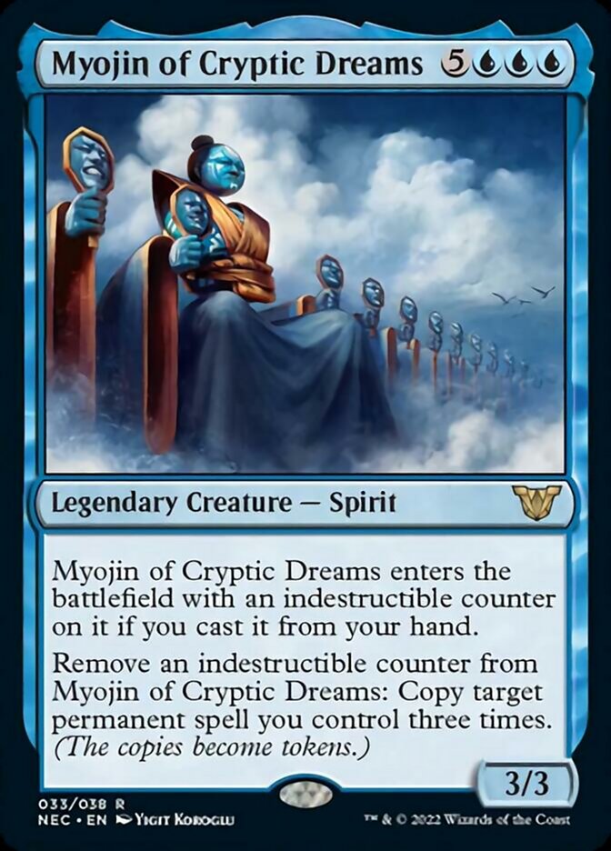 Myojin de sueños crípticos [Kamigawa: Neon Dynasty Commander] 