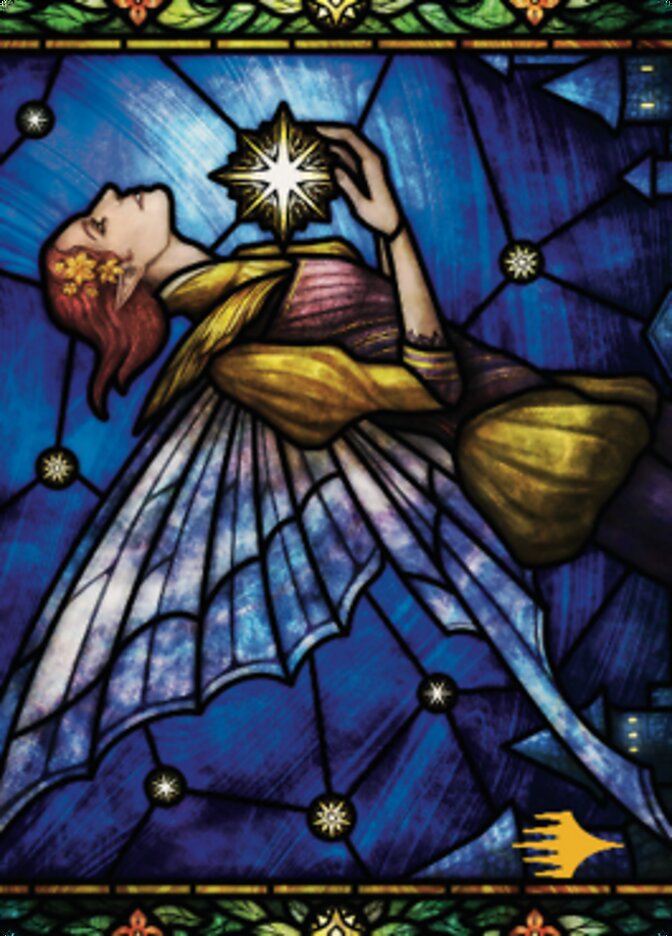 Tarjeta de arte Ivy, Gleeful Spellthief (Firma estampada en oro) [Serie de arte Dominaria United] 
