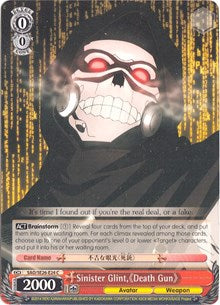 Sinister Glint, Death Gun (SAO/SE26-E24 C) [Sword Art Online II Vol.2]