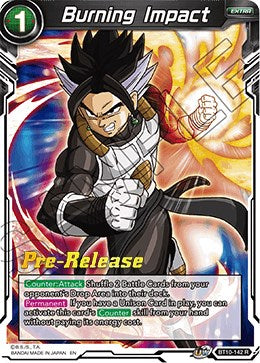 Burning Impact (BT10-142) [Promociones de presentación de Rise of the Unison Warrior] 