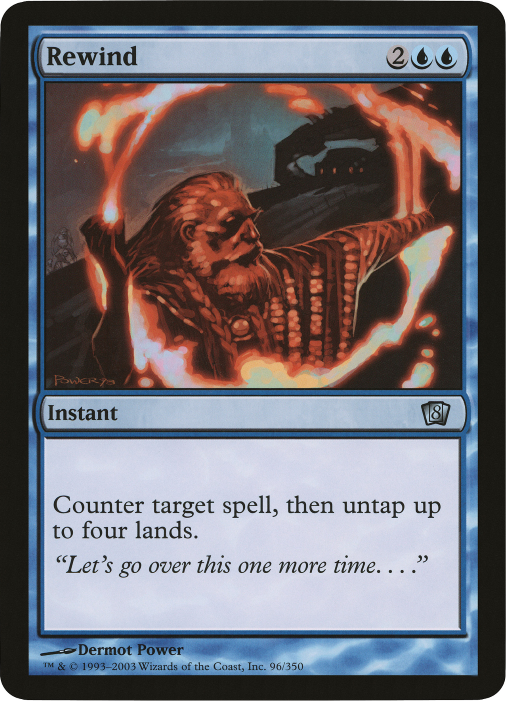 Rebobinar (de gran tamaño) [Topper de caja de la octava edición] 