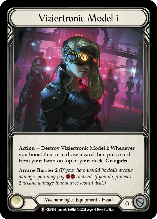 Viziertronic Model i [U-CRU102] (Crucible of War Unlimited) Lámina arcoíris ilimitada 