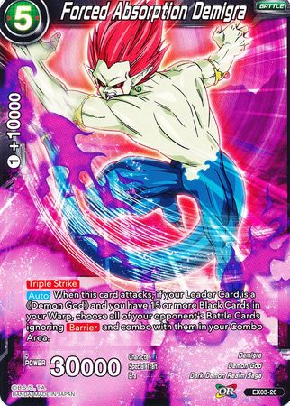 Demigra de absorción forzada (EX03-26) [Ultimate Box] 
