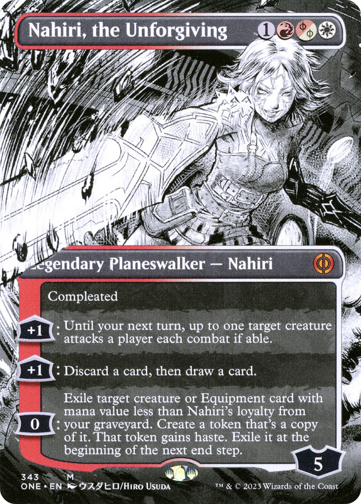 Nahiri, la implacable (Manga sin fronteras) [Phyrexia: Todos serán uno] 