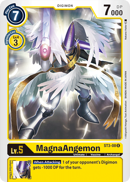 MagnaAngemon [ST3-08] [Cubierta inicial: Amarillo del cielo] 