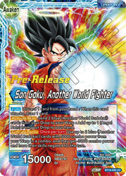 Son Goku // Son Goku, otro luchador mundial (BT18-030) [Promociones de presentación de Dawn of the Z-Legends] 