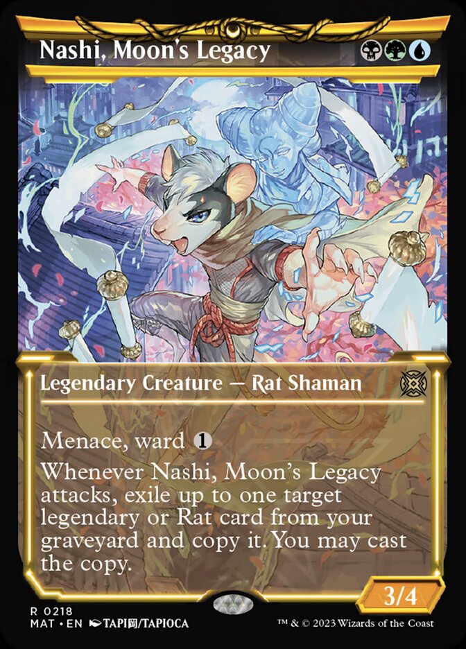 Nashi, Moon's Legacy (Showcase Halo Foil) [La marcha de la máquina: The Aftermath] 