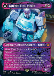 Ratchet, médico de campo // Ratchet, corredor de rescate (vidrio roto) [Transformers] 