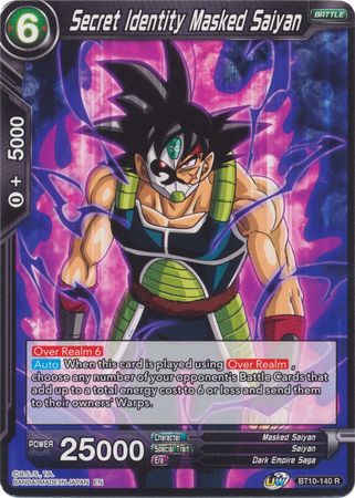 Identidad secreta Saiyan enmascarado (BT10-140) [Rise of the Unison Warrior] 