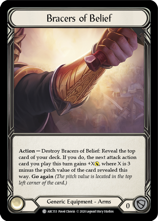 Brazaletes de la Creencia [U-ARC153] (Arcane Rising Unlimited) Ilimitado Normal 