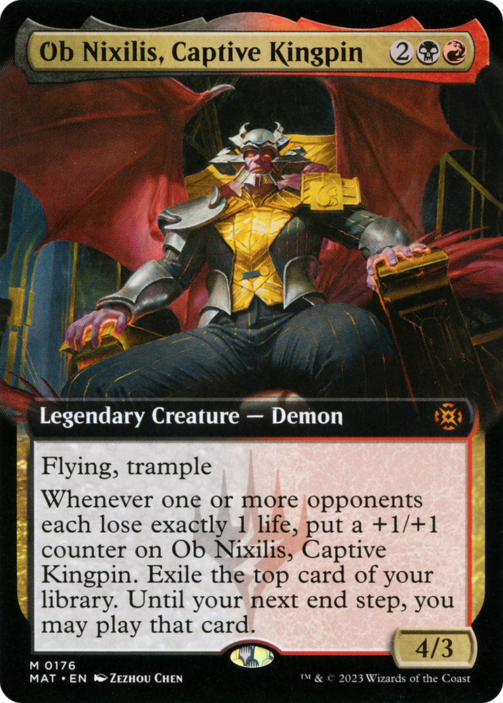Ob Nixilis, Captive Kingpin (Arte extendido) [La marcha de la máquina: Las secuelas] 