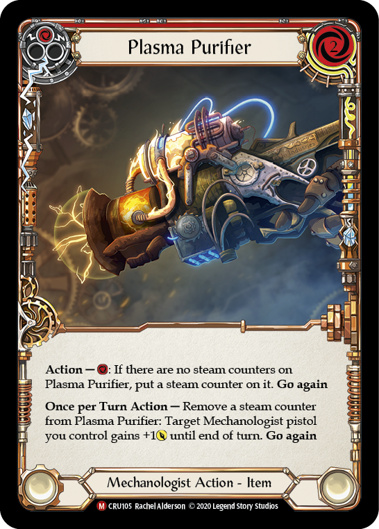 Purificador de plasma [CRU105] (Crucible of War) 1.ª edición Lámina arcoíris 