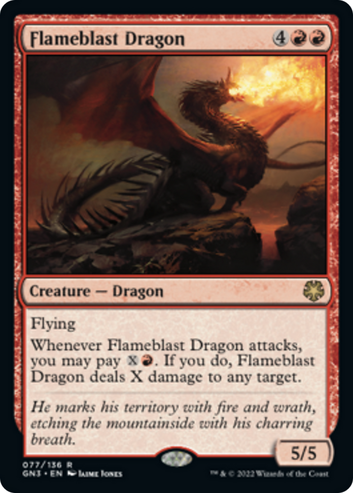Flameblast Dragon [Noche de juegos: todos contra todos] 