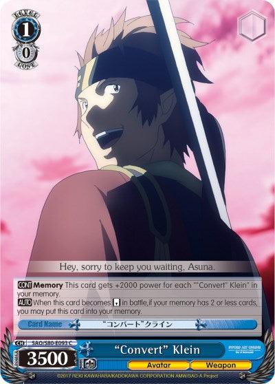 "Convert" Klein (SAO/S80-E093 C) [Sword Art Online -Alicization- Vol.2] - Blue Jay's Cauldron