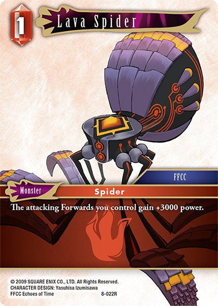 Araña de lava [Opus VIII] 