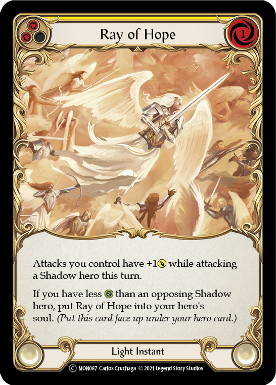 Rayo de esperanza [U-MON087-RF] (Monarch Unlimited) Lámina arcoíris ilimitada 