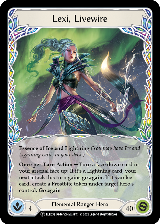 Lexi, Livewire // Rosetta Thorn [U-ELE031] (Tales of Aria Unlimited) Ilimitado Normal 