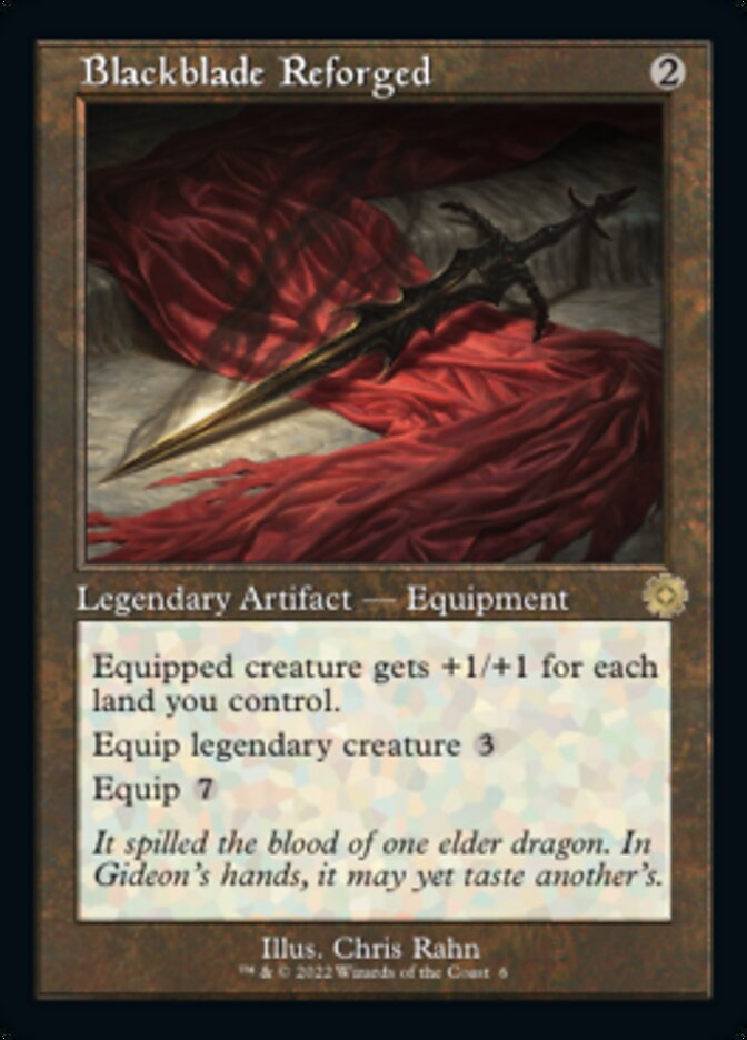 Blackblade Reforged (Retro) [Artefactos retro de la guerra de los hermanos] 