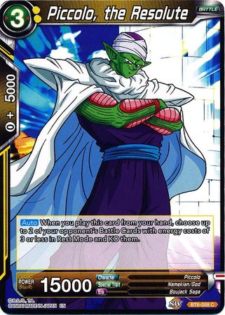 Piccolo, el Resuelto (BT6-088) [Reyes Destructores] 