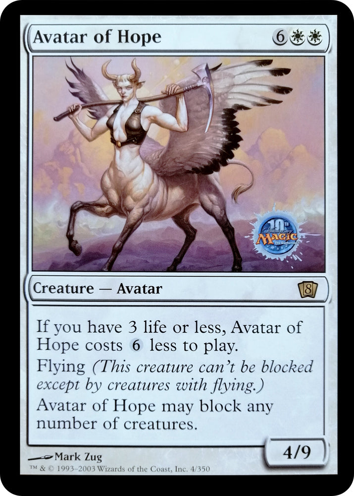 Avatar of Hope (Oversized) (Gran Premio Bangkok 2003) [Octava Edición] 