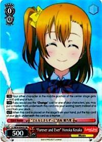 "Forever and Ever" Honoka Kosaka (LL/W34-E043S SR) [Love Live! Vol. 2] - Blue Jay's Cauldron